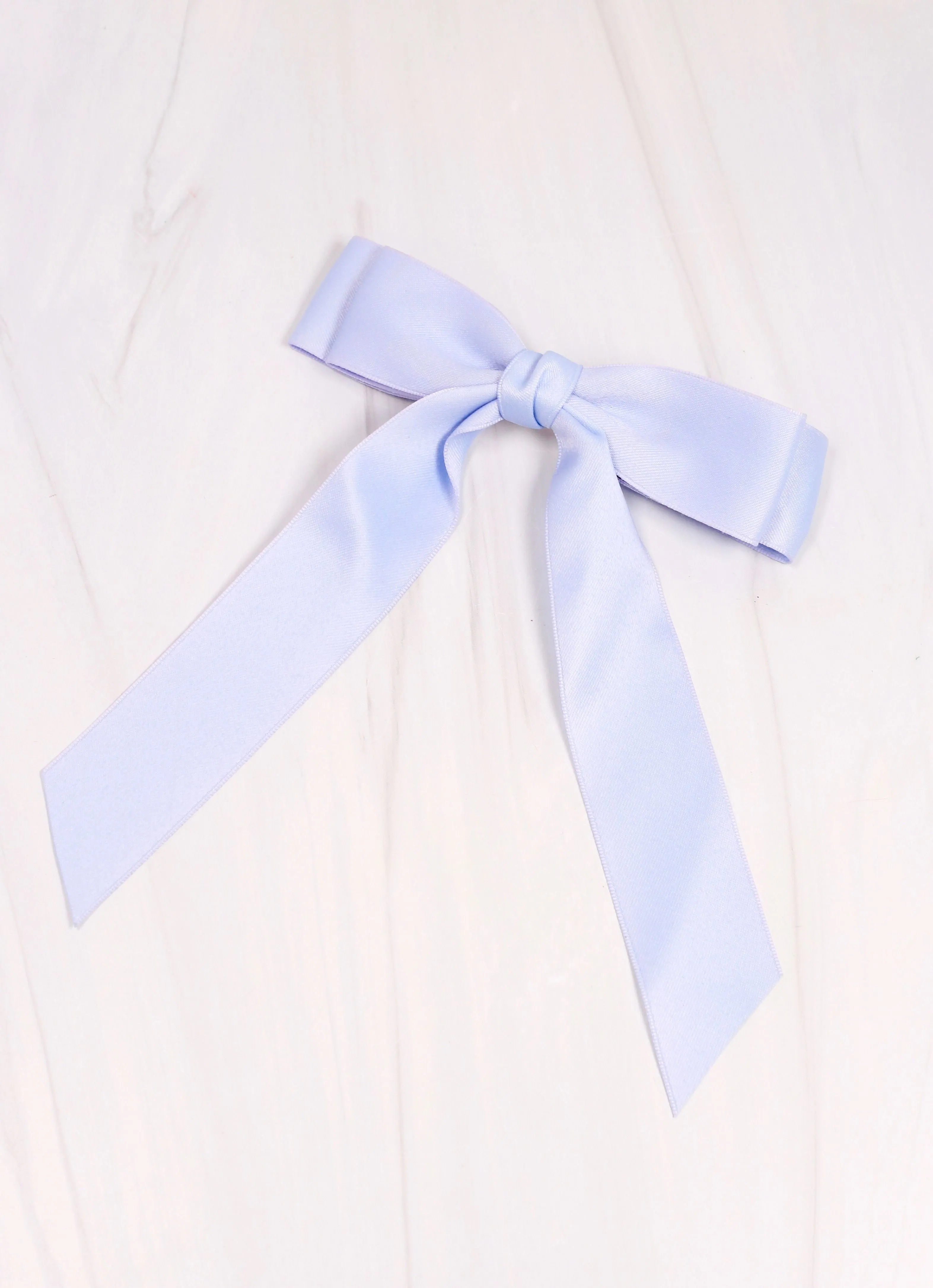Gertrude Hair Bow LIGHT BLUE