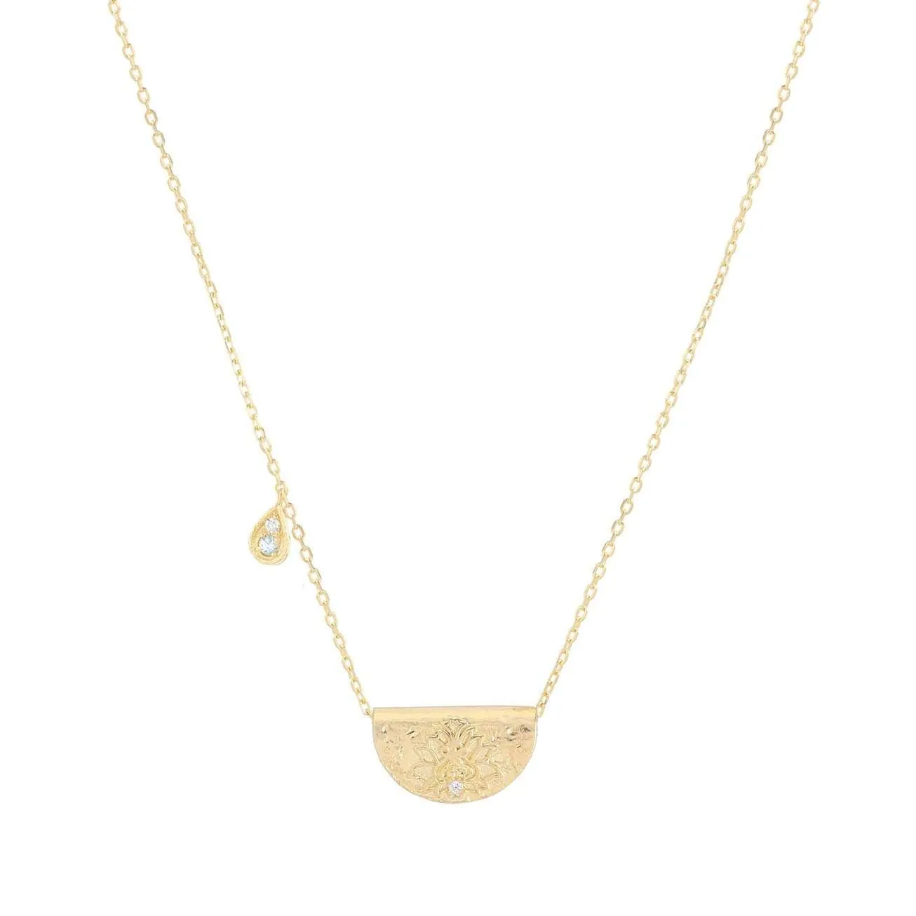 Gold Calm Your Soul Necklace