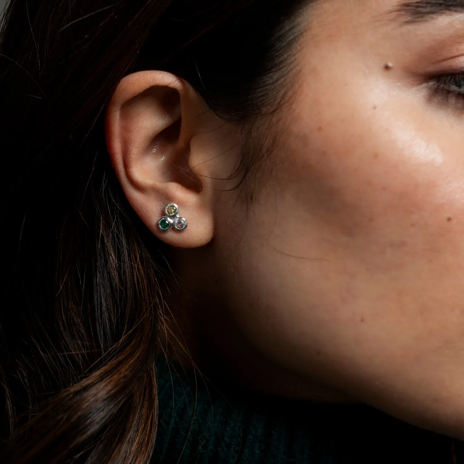 'Greens' Array Trio Studs