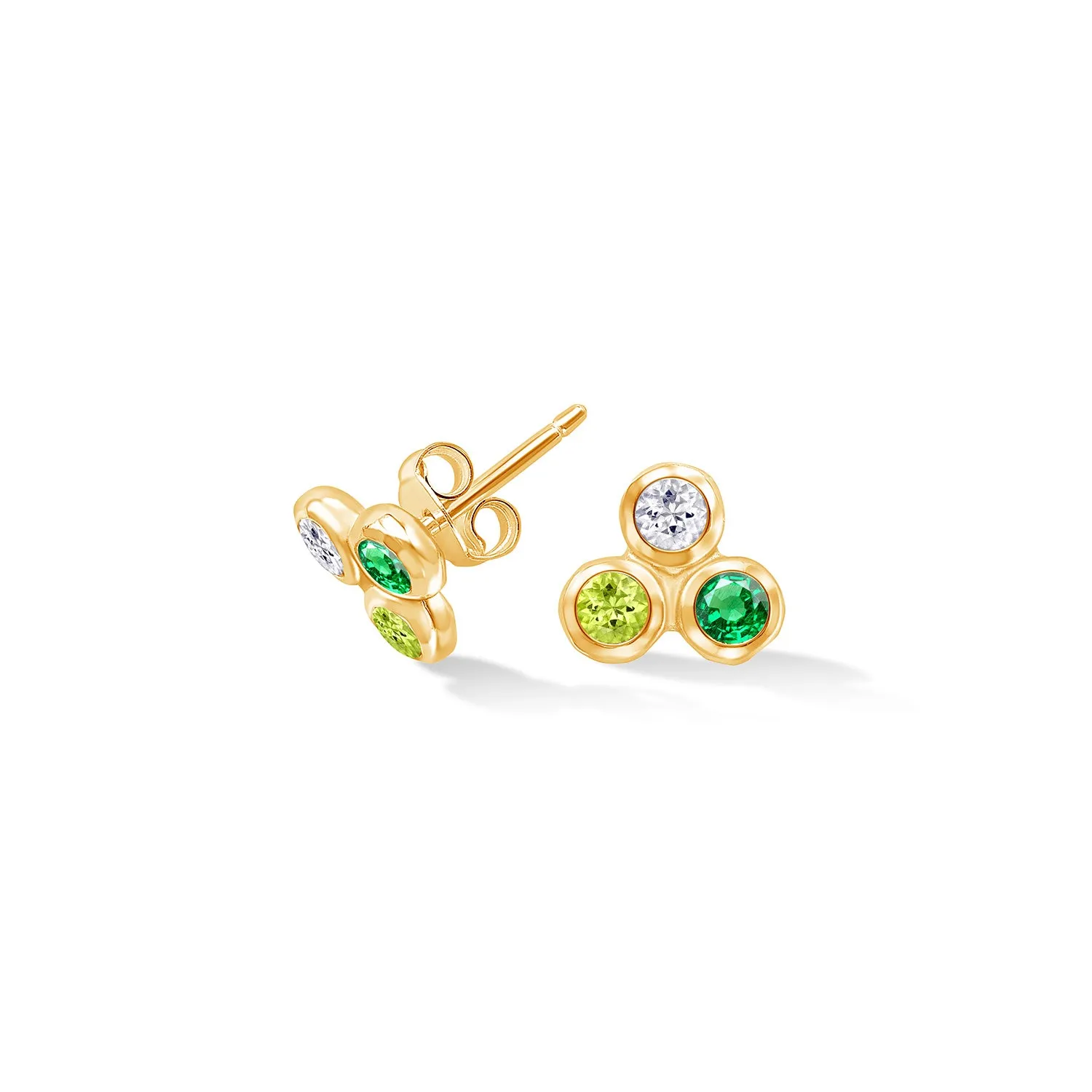 'Greens' Array Trio Studs