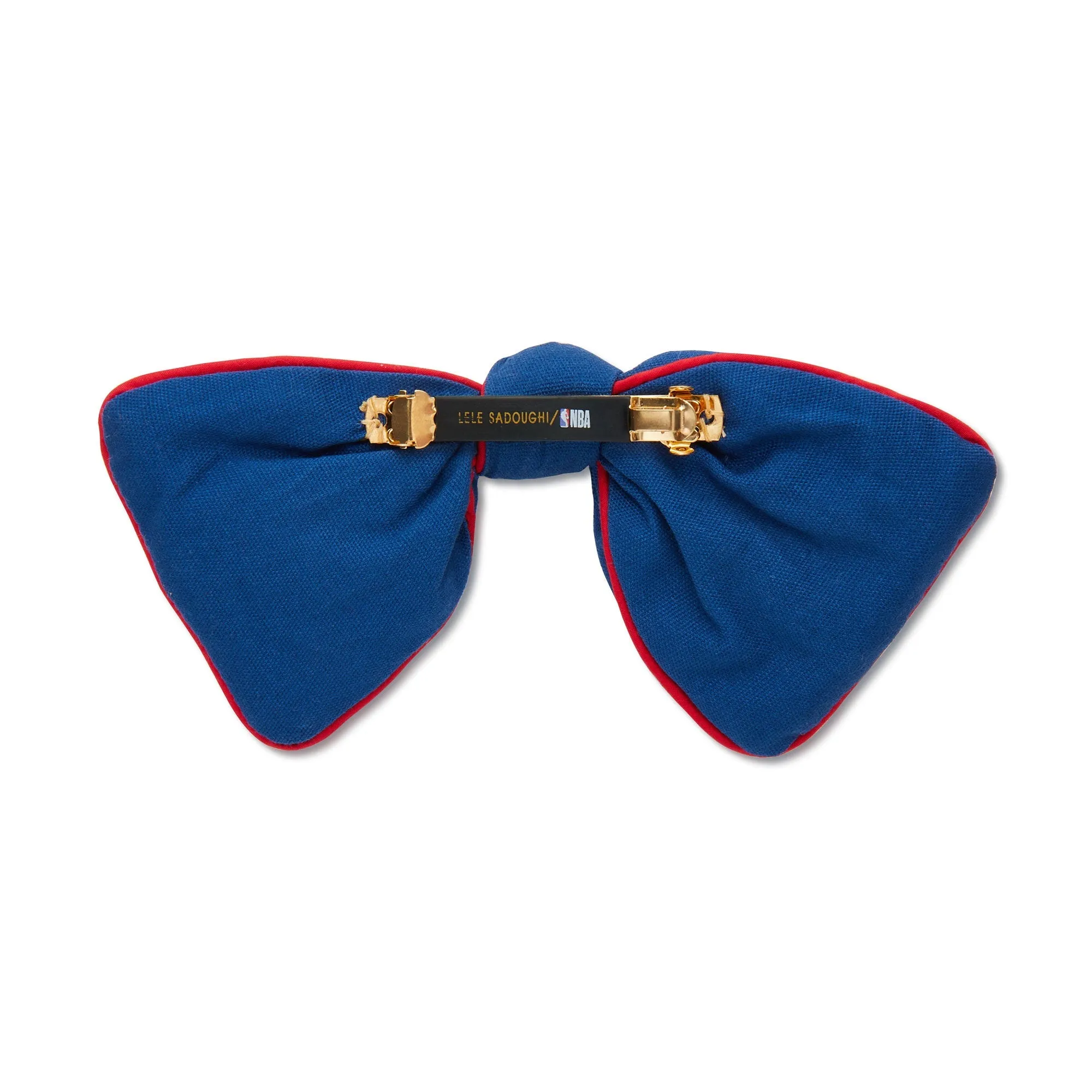 HOUSTON ROCKETS LELE SADOUGHI / NBA NAVY BOW BARRETTE