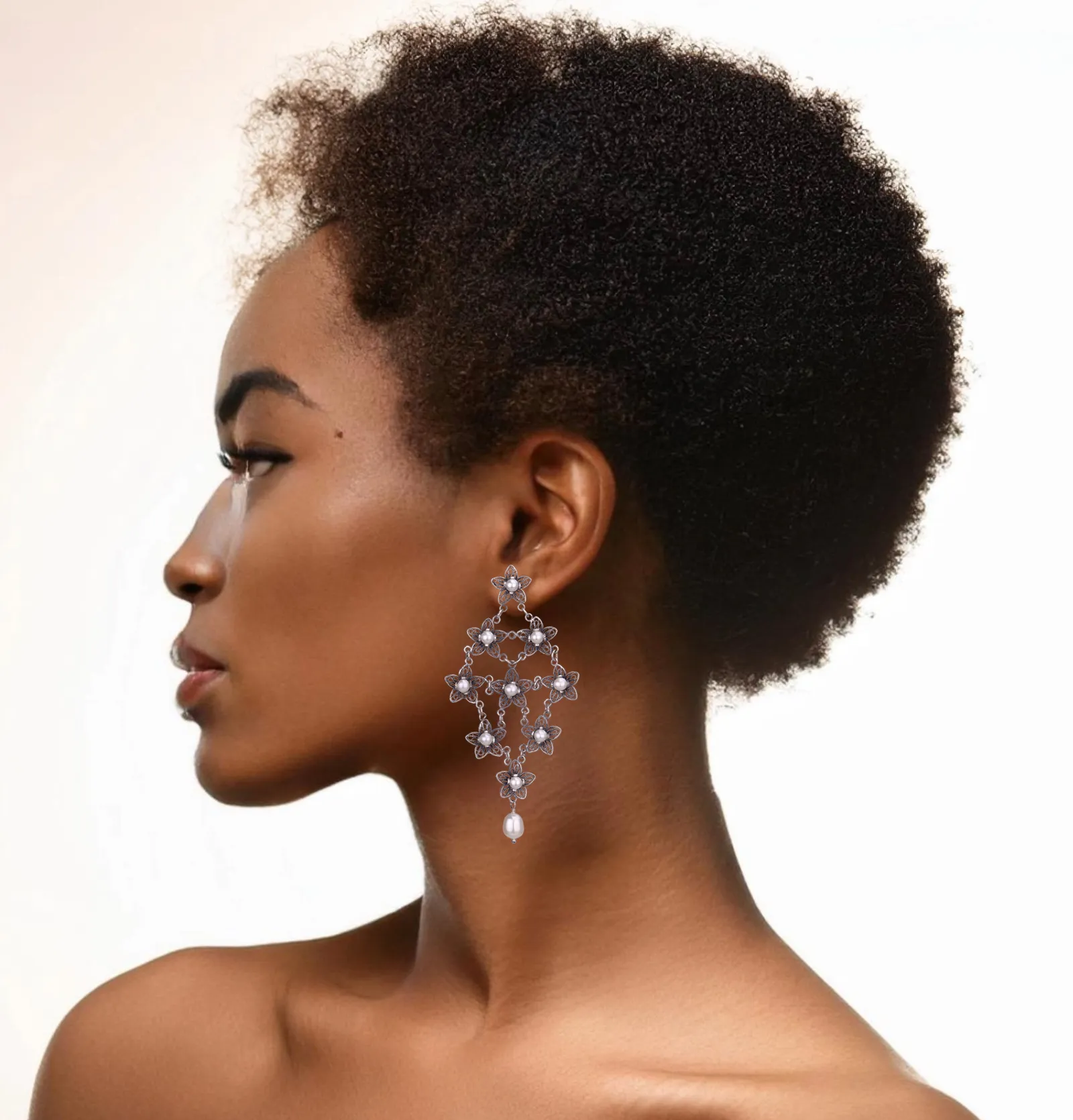 Intertwined Blossom Earrings