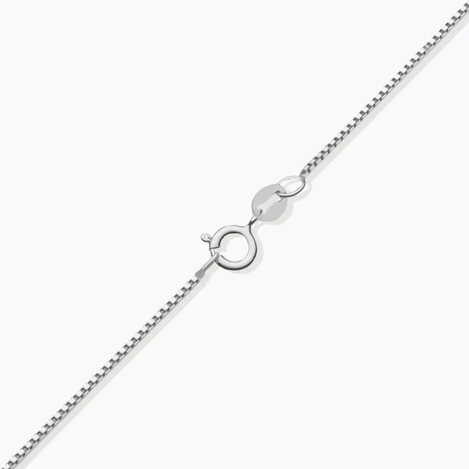 Irosk Round Cut Pendant in Sterling Silver -  Aquamarine