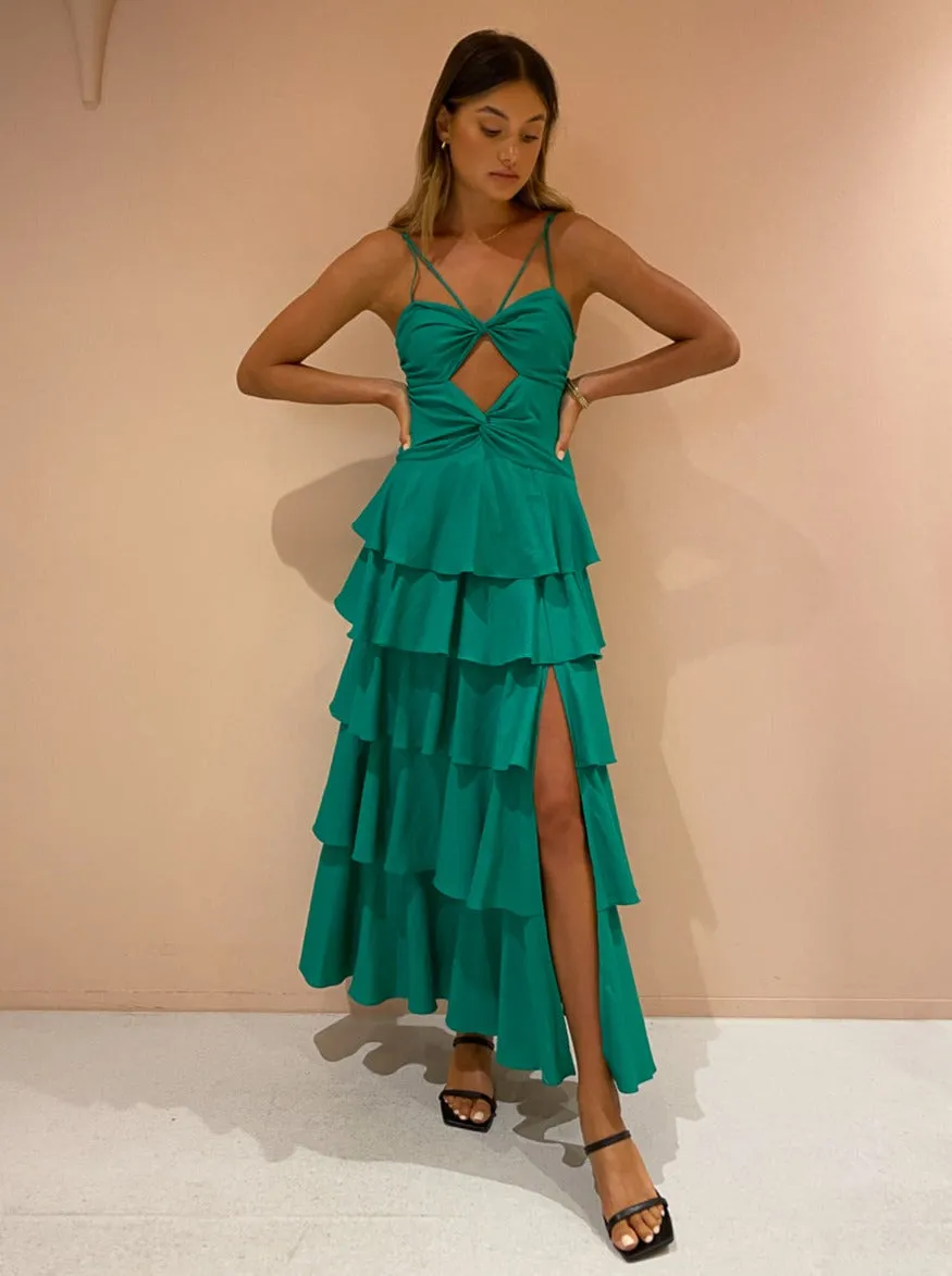Issy Hope Floats Dress in Jade
