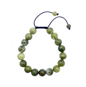 Jade Adjustable Bracelet | 10MM