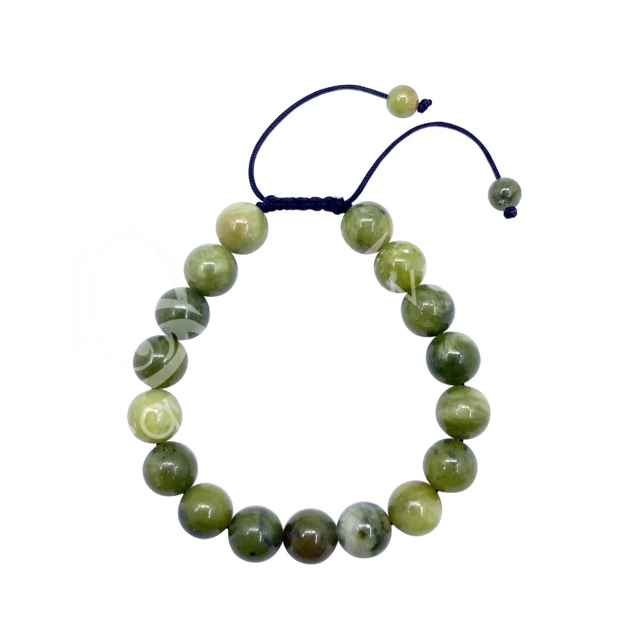 Jade Adjustable Bracelet | 10MM