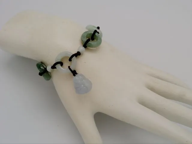 Jade by Nikolai Buddha Charm Bracelet - Happiness & Peace