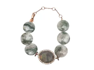 Jade Meira T Rose Gold & Diamond Bracelet