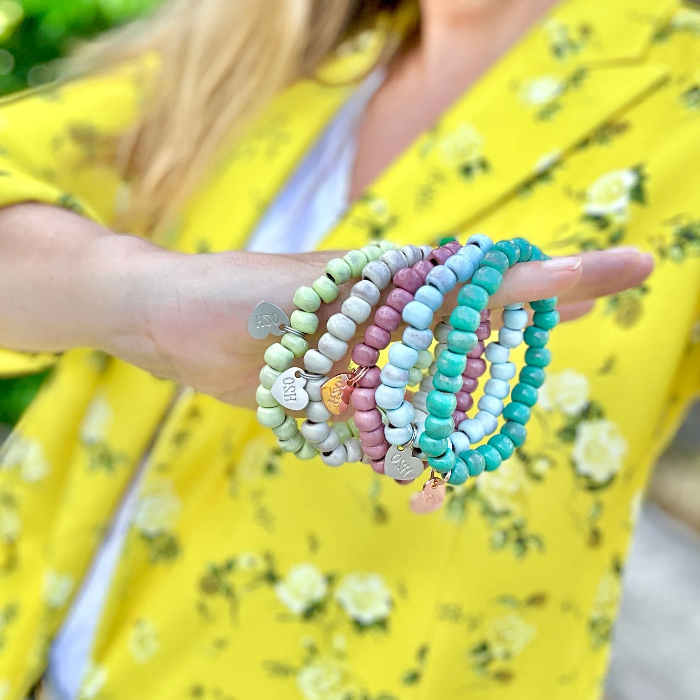 Jaded Glazed Mission Bracelet