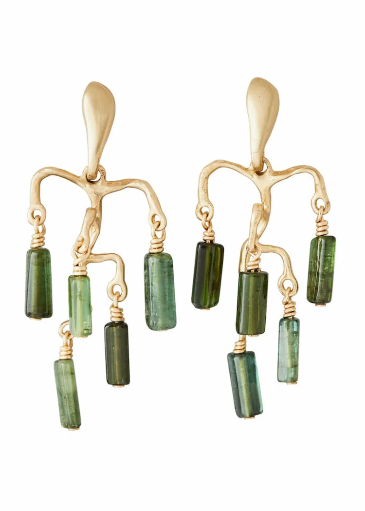 Julie Cohn | Wisteria Tourmaline Earring