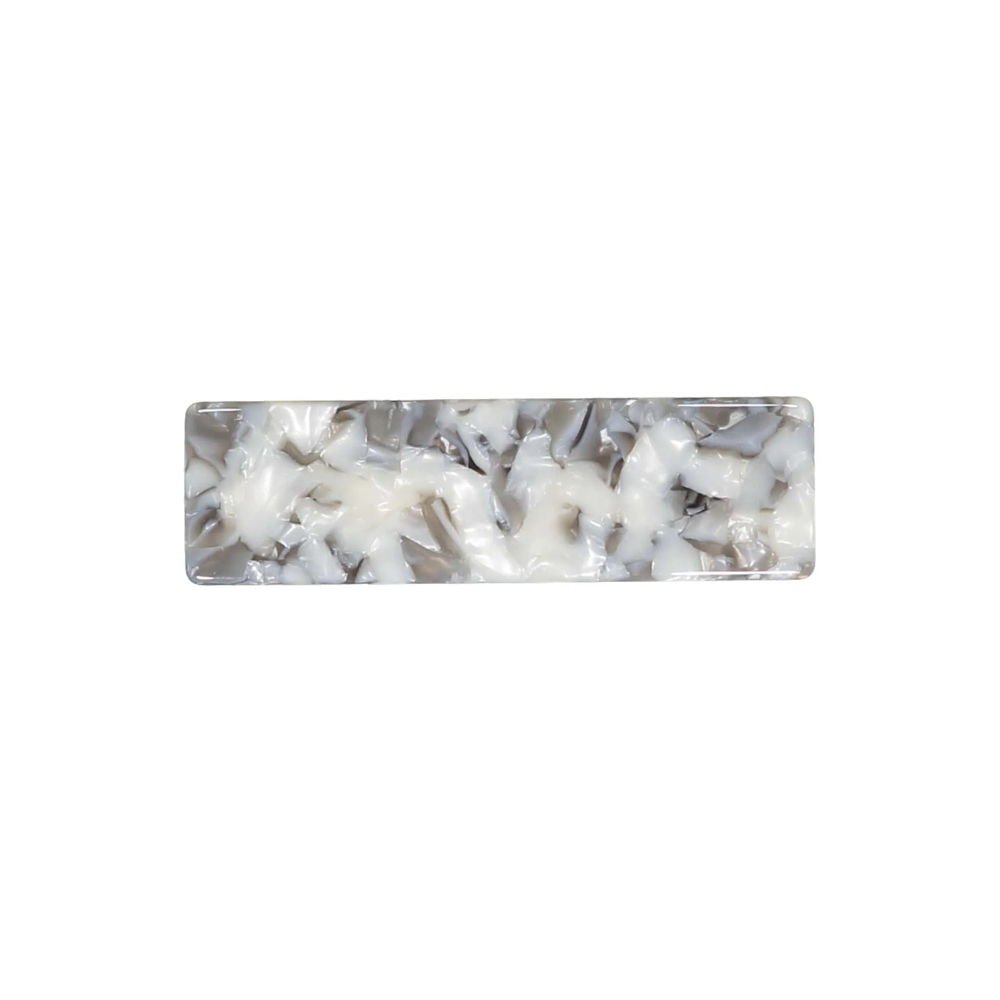 Knot Taupe Marbleized Barrette