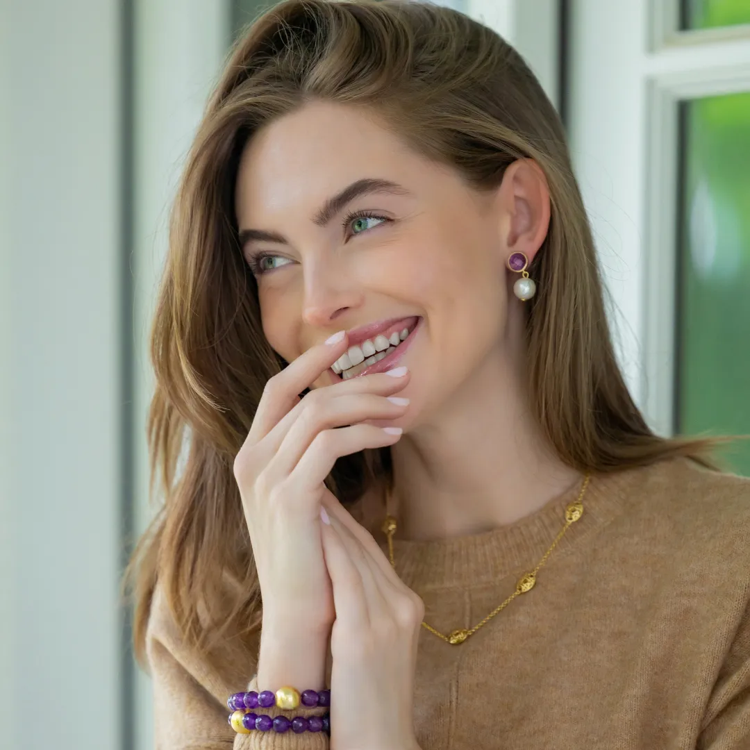 Lauren Purple Bracelet