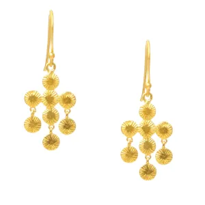 Lotus Chandelier Earrings