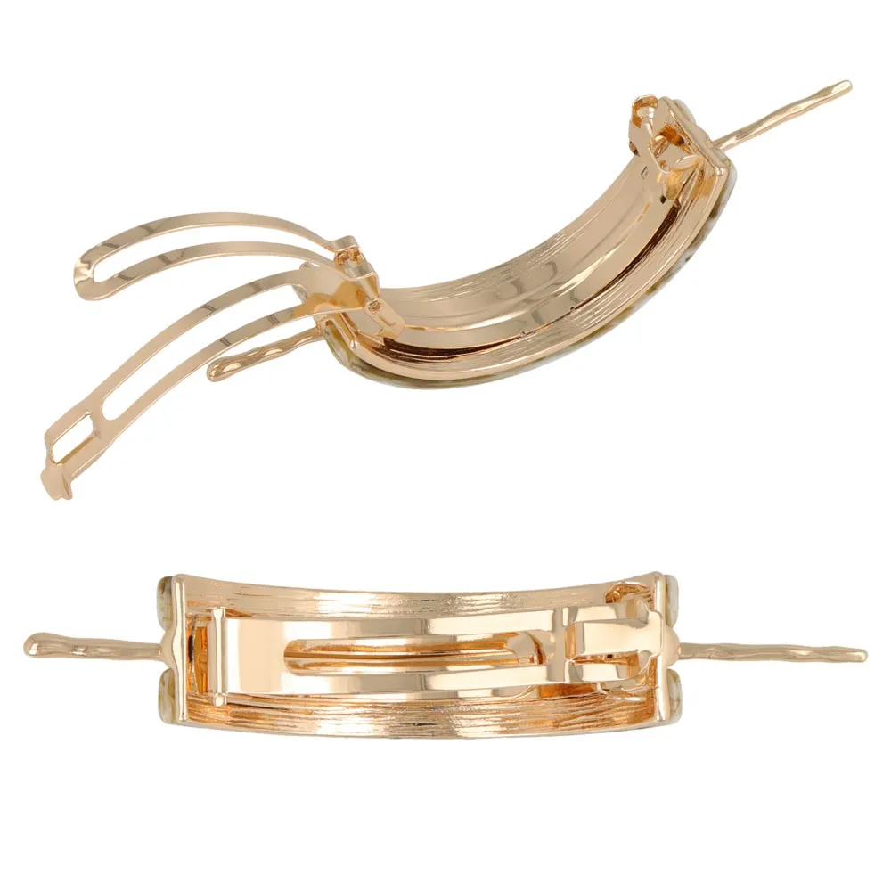 Majeste Look Marble Hair Barrette