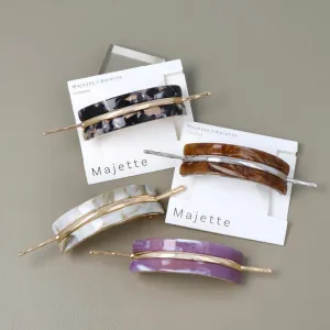 Majeste Look Marble Hair Barrette