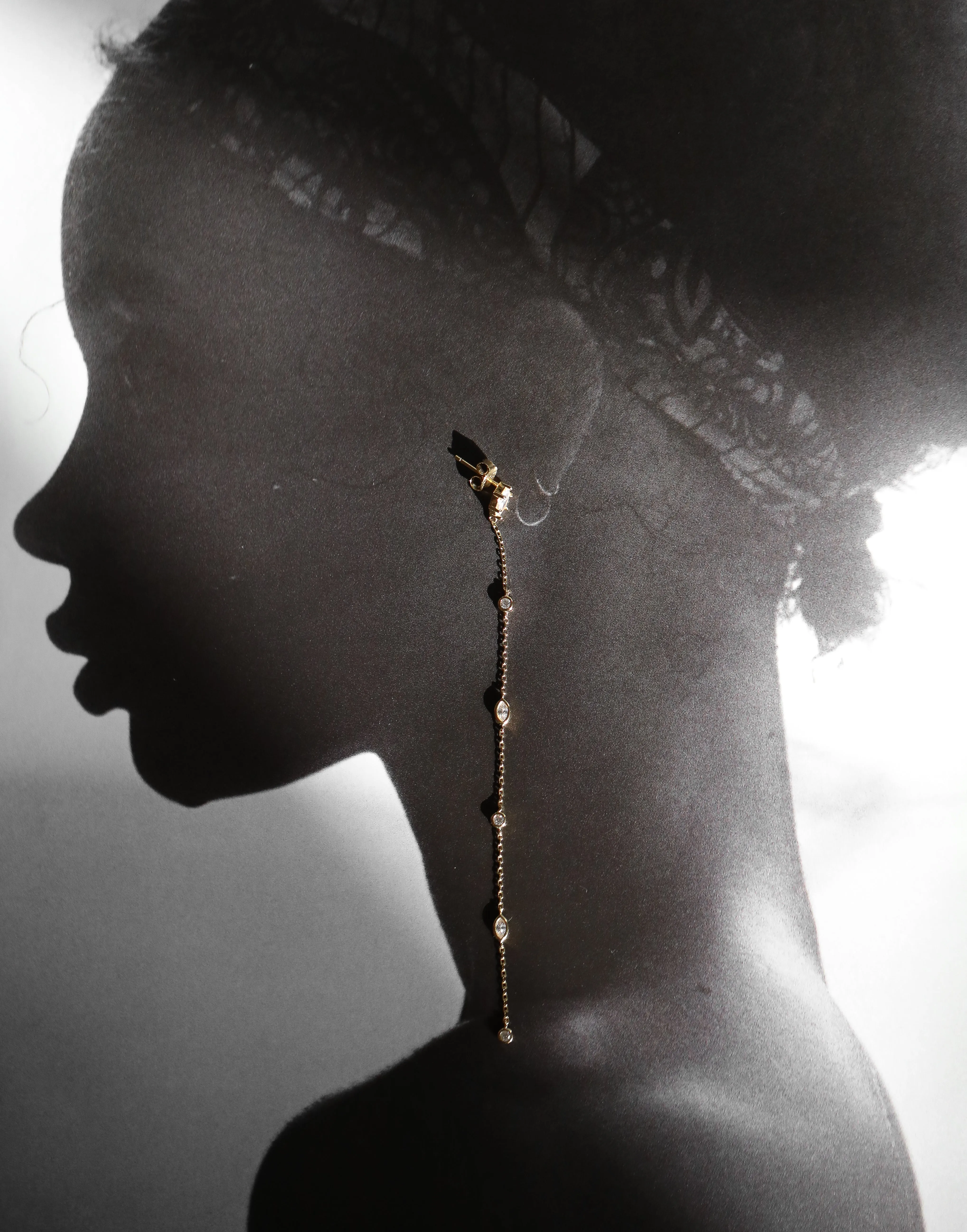 Marquise Chandelier Earring