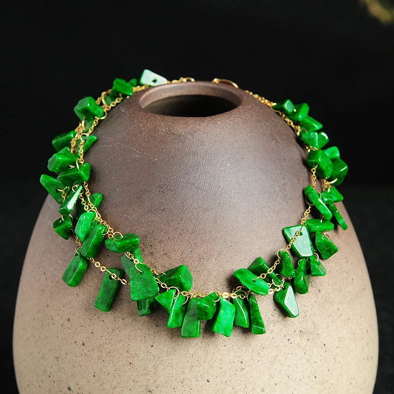 Natural Jade Bracelet Jadeite Bracelet BT23