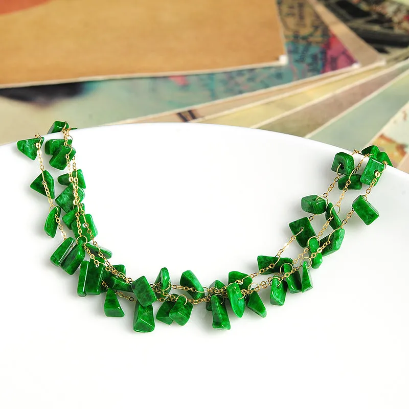 Natural Jade Bracelet Jadeite Bracelet BT23