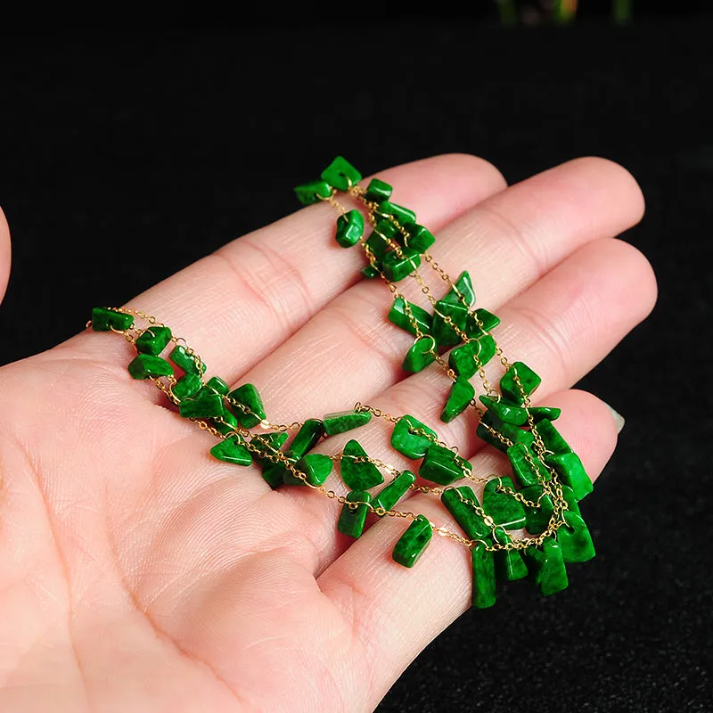 Natural Jade Bracelet Jadeite Bracelet BT23