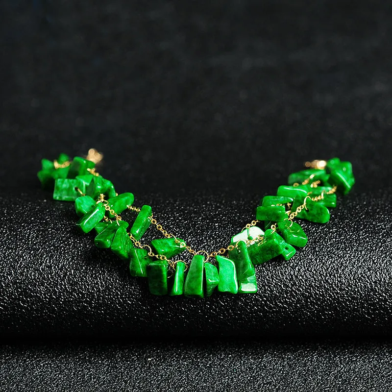 Natural Jade Bracelet Jadeite Bracelet BT23