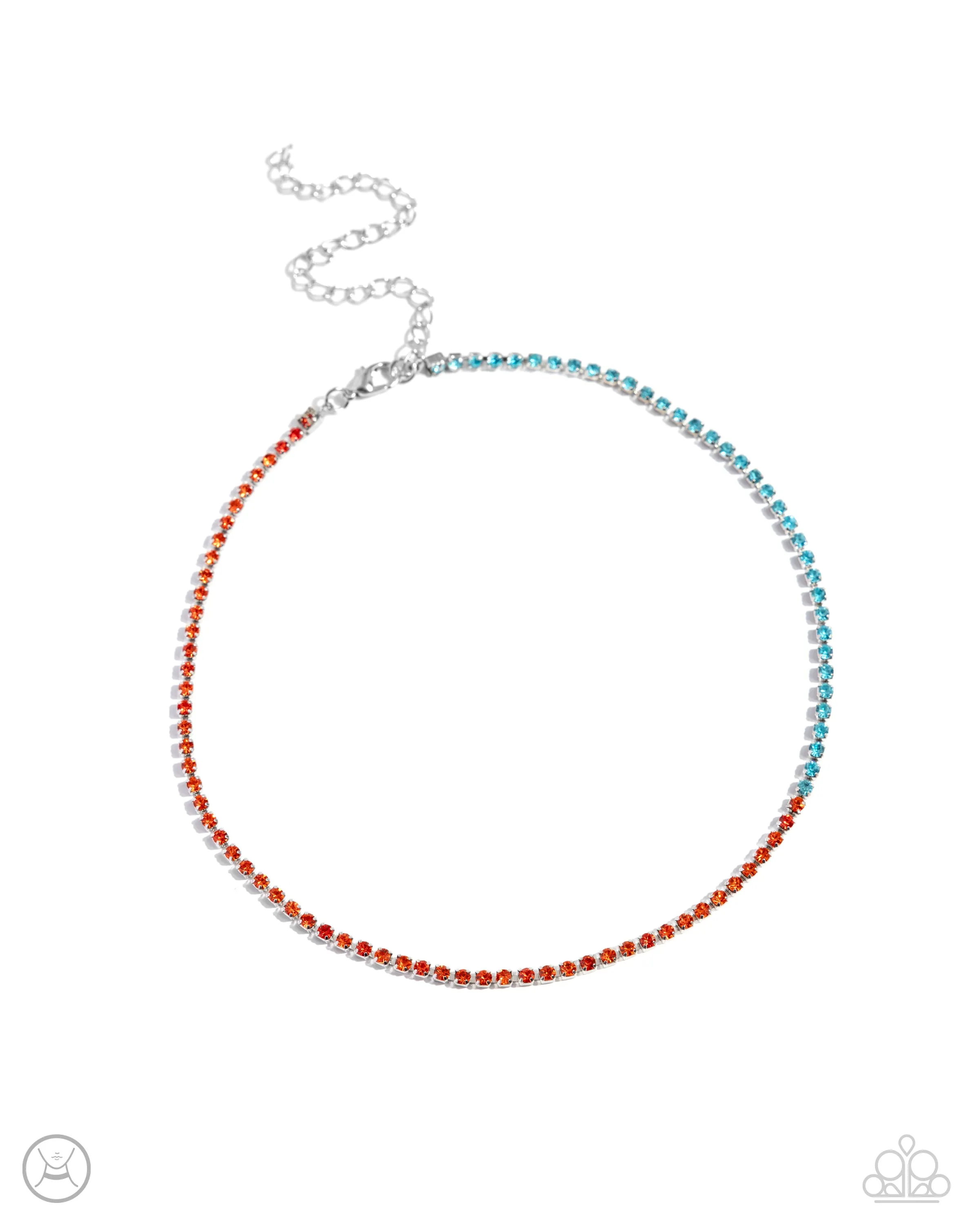 Necklaces Dedicated Duo - Orange N197