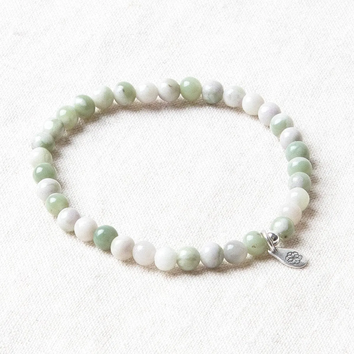 Peace Jade Energy Bracelet by Tiny Rituals