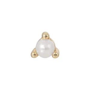 Pearl Dot Stud (Single)