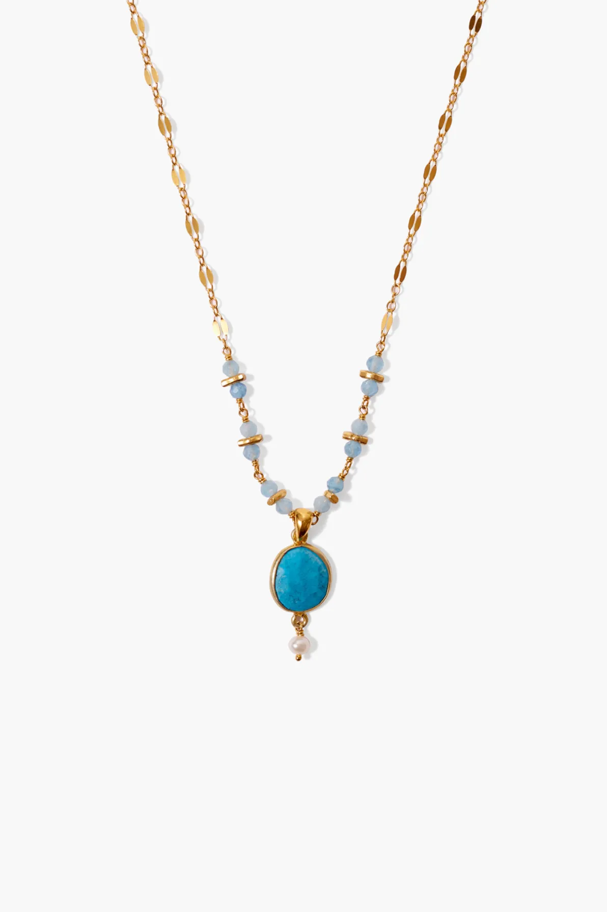 Pearl Mix Pendant Necklace