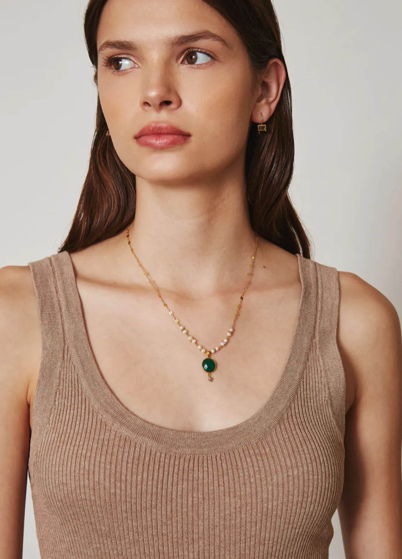 Pearl Mix Pendant Necklace