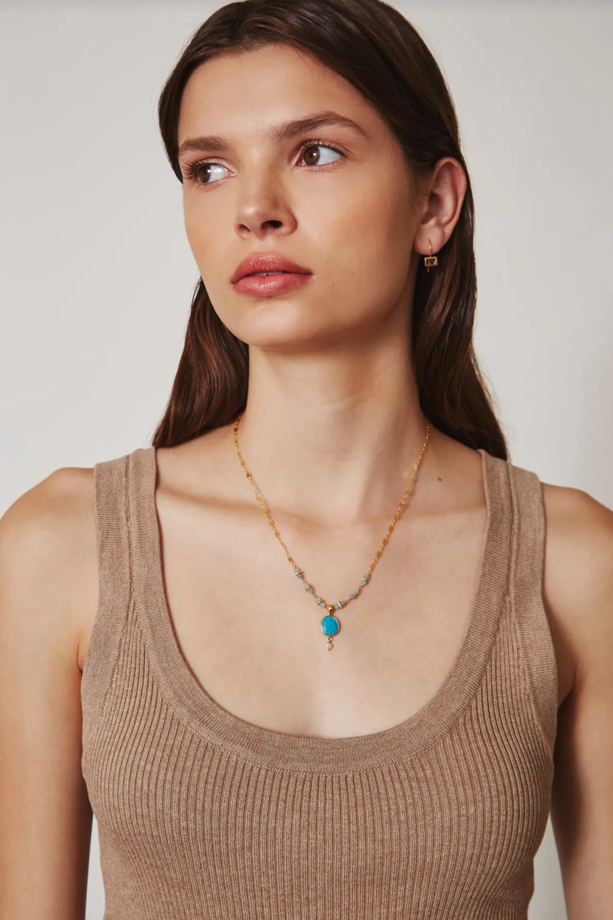 Pearl Mix Pendant Necklace
