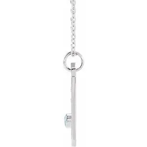 Platinum 14k Yellow Rose White Gold Sterling Silver Diamond and Aquamarine Cancer Zodiac Horoscope Constellation Pendant Necklace