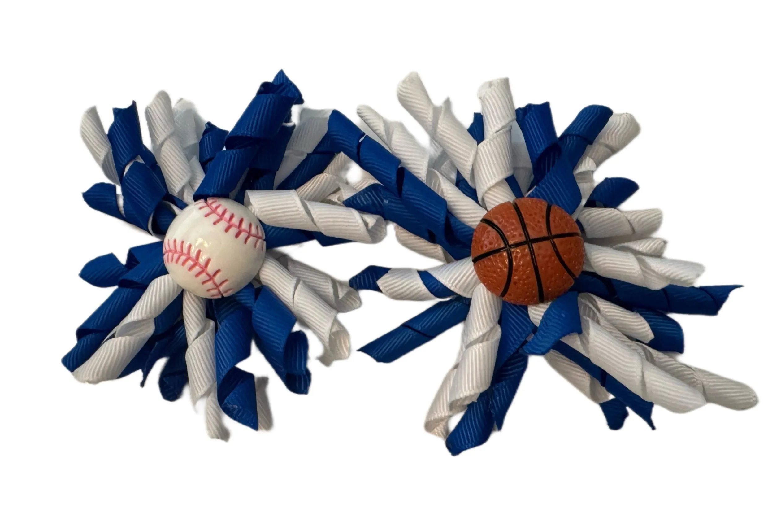 Pom Pom Hair Clips