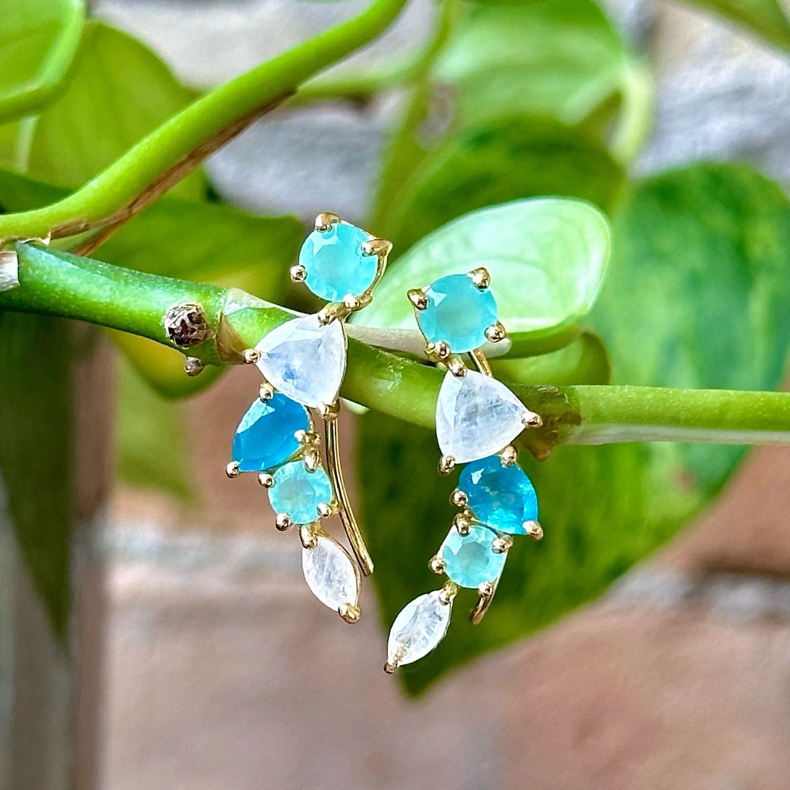 "Bella" Mixed Shape Dangle