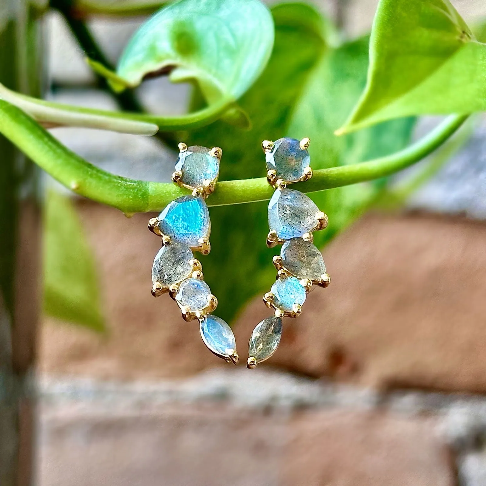 "Bella" Mixed Shape Dangle
