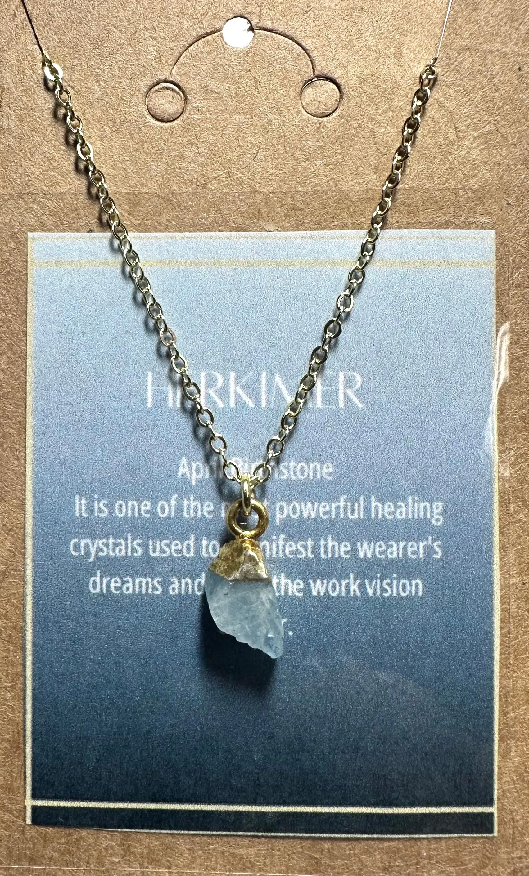 Raw Gemstone Necklace/ Affordable Gifts