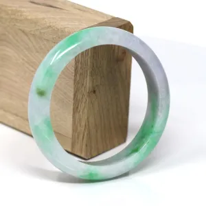 RealJade® Classic Bangle Natural Jadeite Jade Bangle Bracelet Jade Jadeite Jewelry ( 60.0 mm )#440