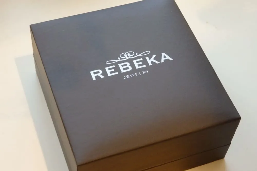 Rhinestone Rebeka Hoop Earrings