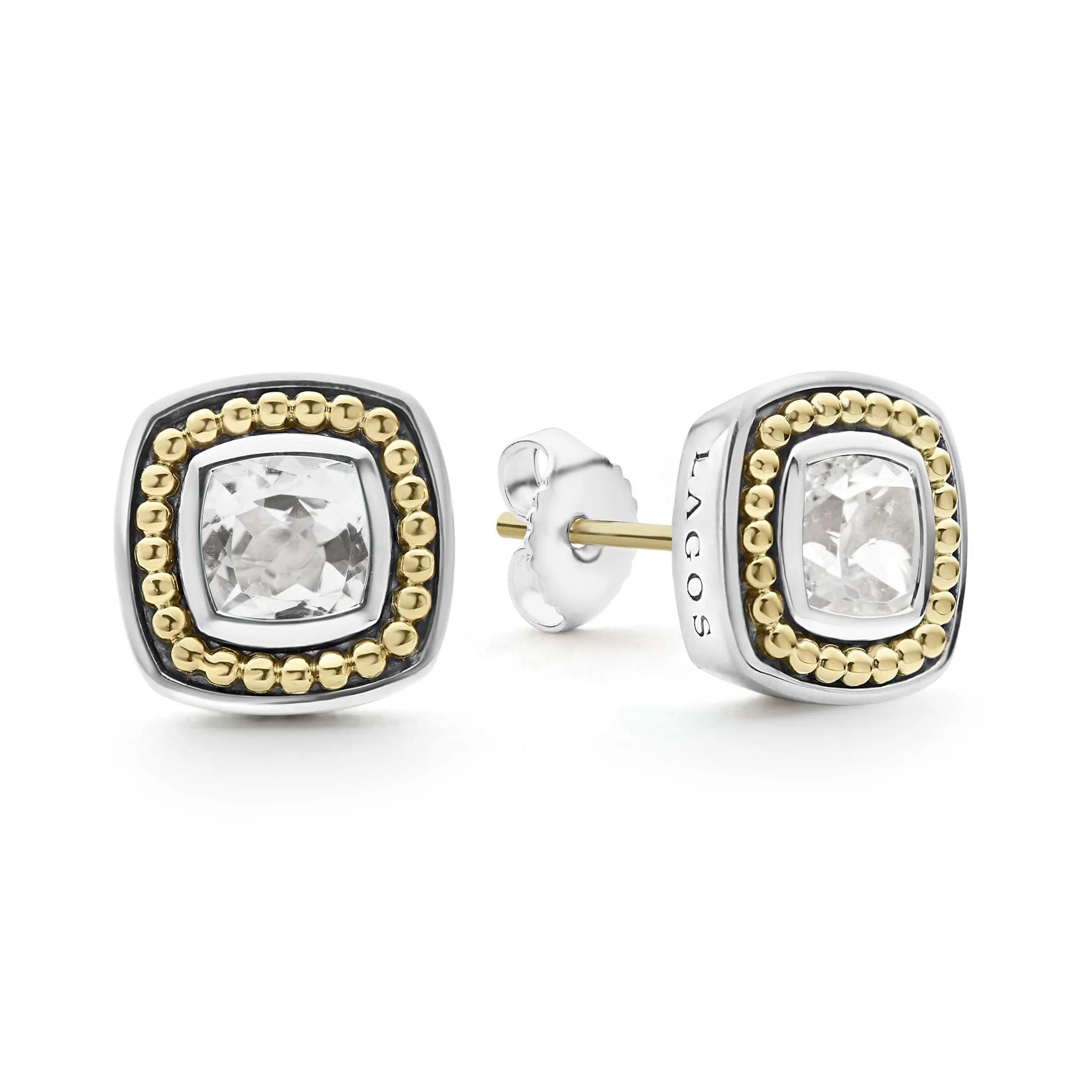 Rittenhouse White Topaz Stud Earrings