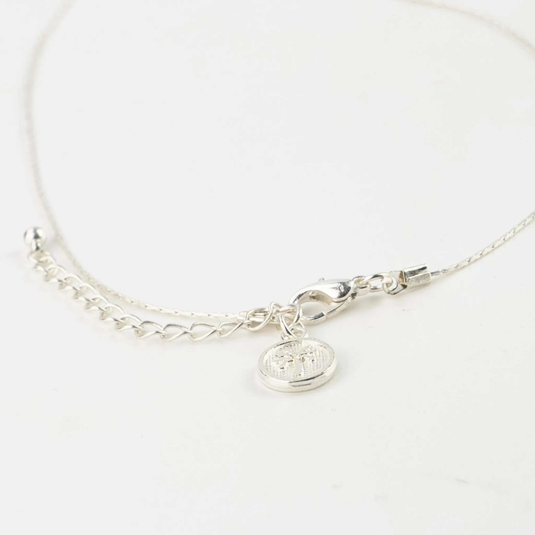 Samudra Aquamarine Teardrop Stone Necklace