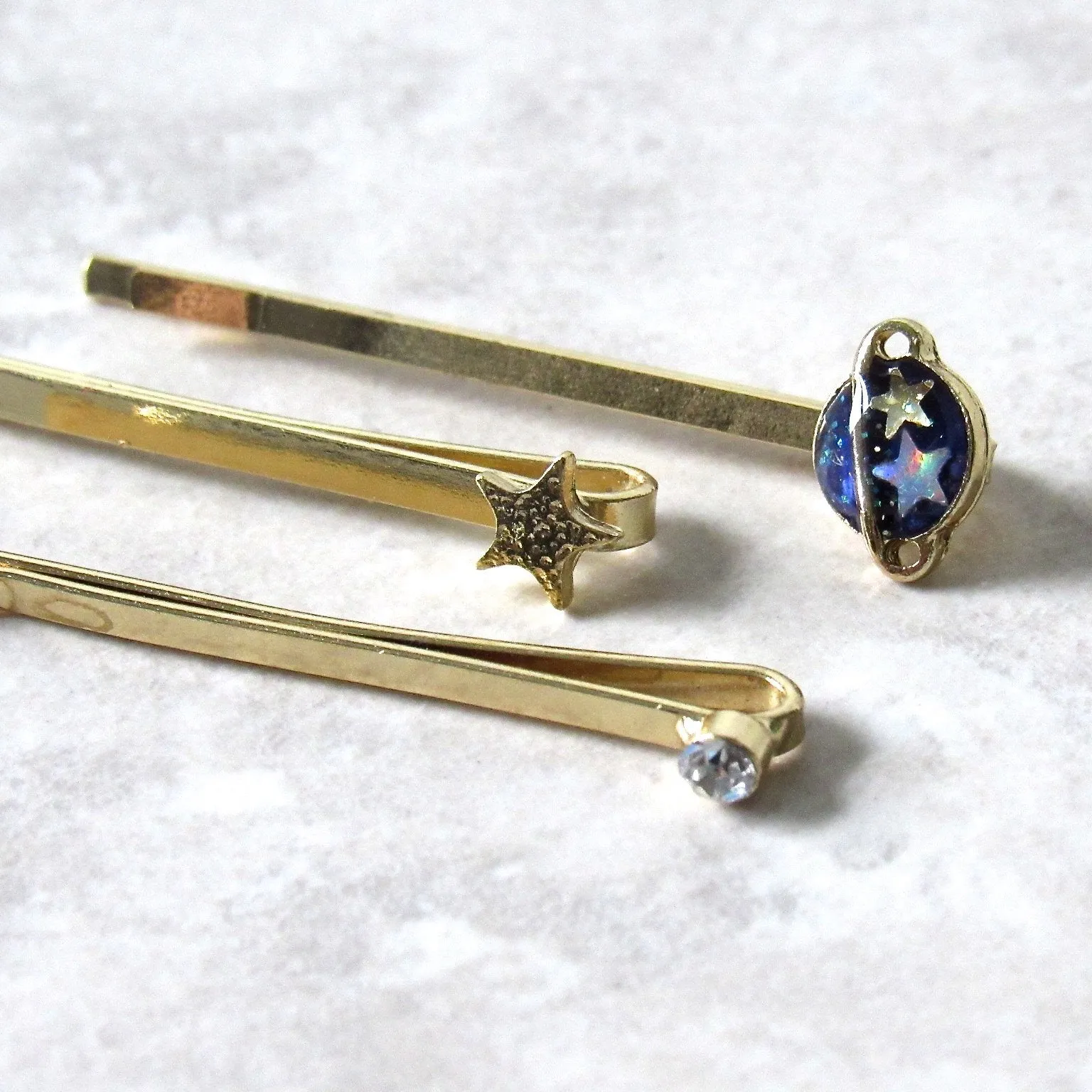Space Barrette Set (3pc)