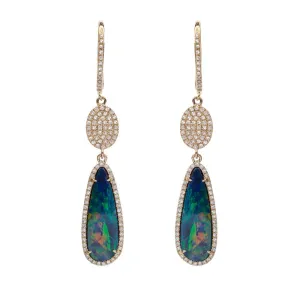 SPIRITUAL DIAMOND EARRING, GOLD