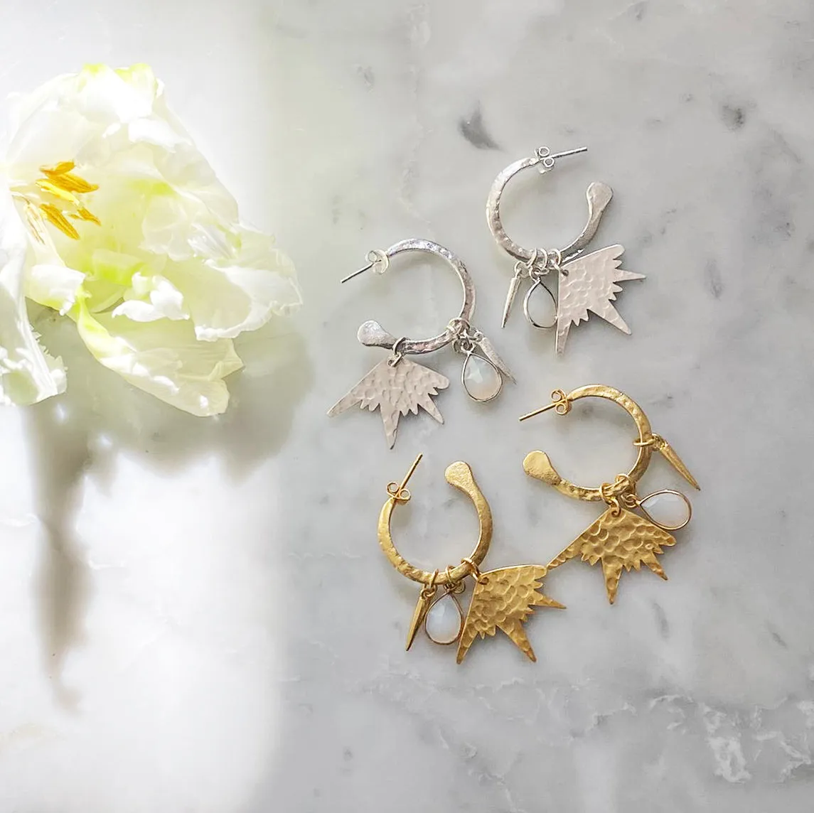 Stardust Charm Set Silver