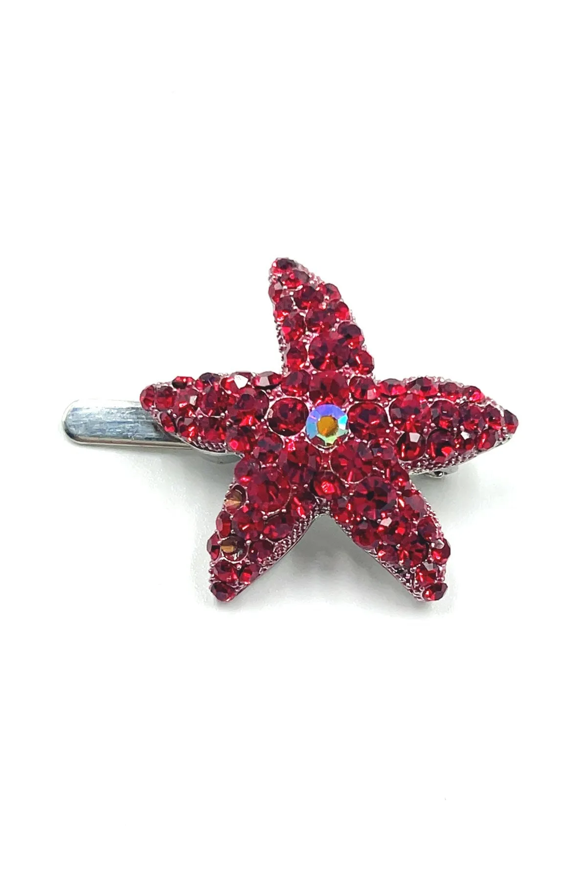 Summer Starfish Magnetic Barrette