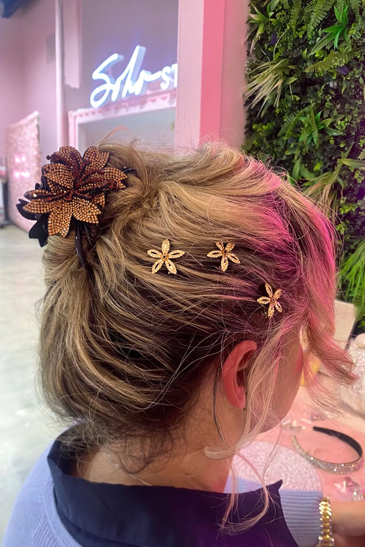 Triodanis Mini Barrette