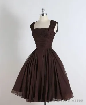 unique chiffon Retro short Evening Dresses
