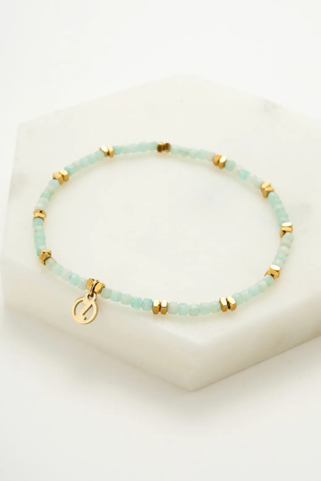 Zafino Jade Bracelet Aqua