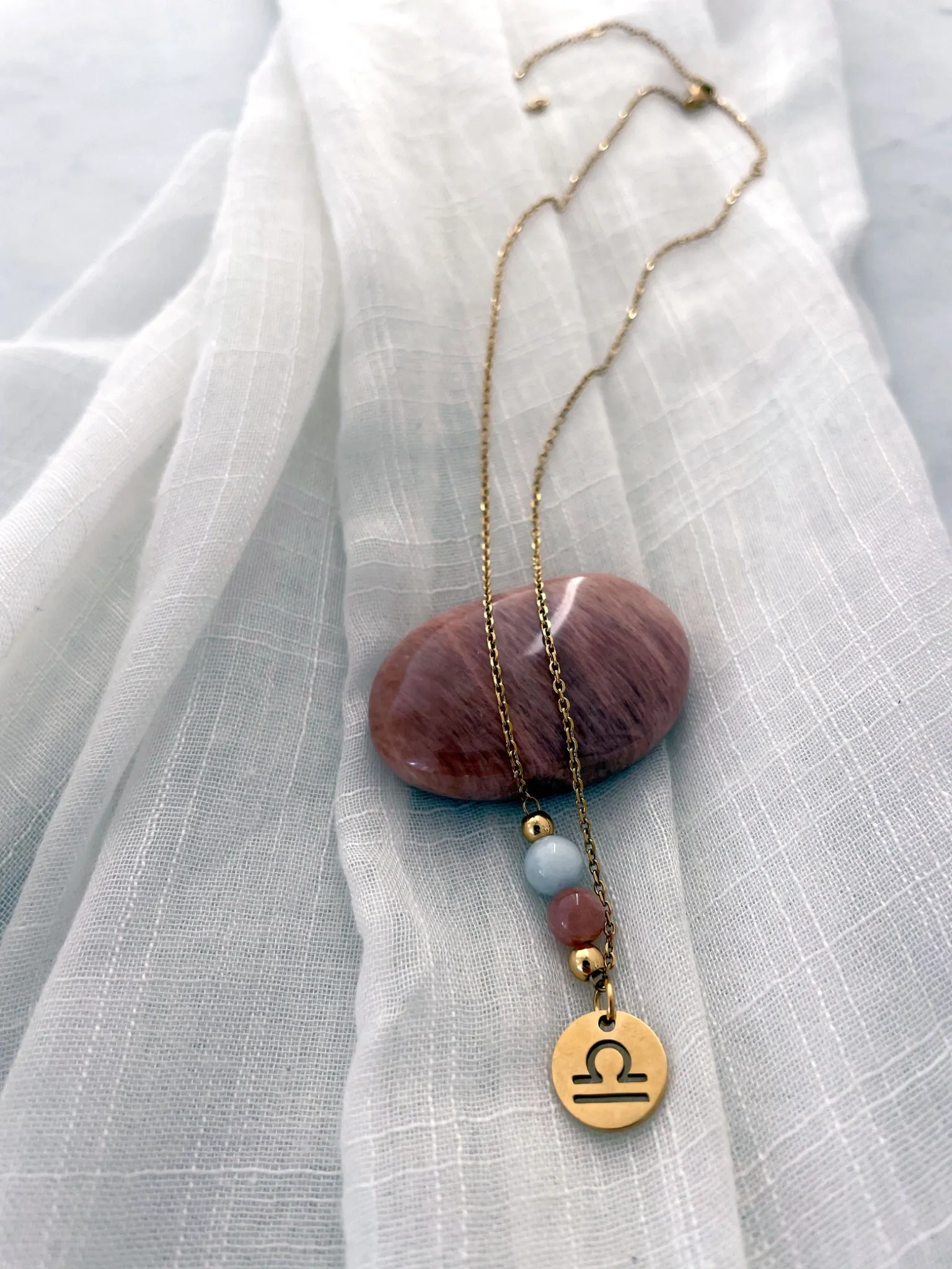 Zodiac Necklace Libra