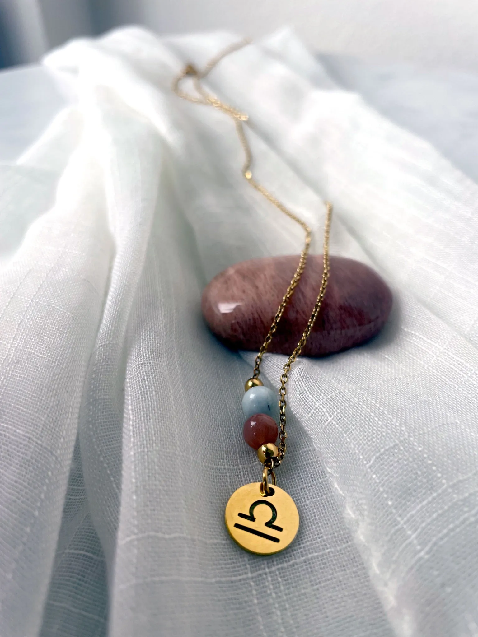 Zodiac Necklace Libra