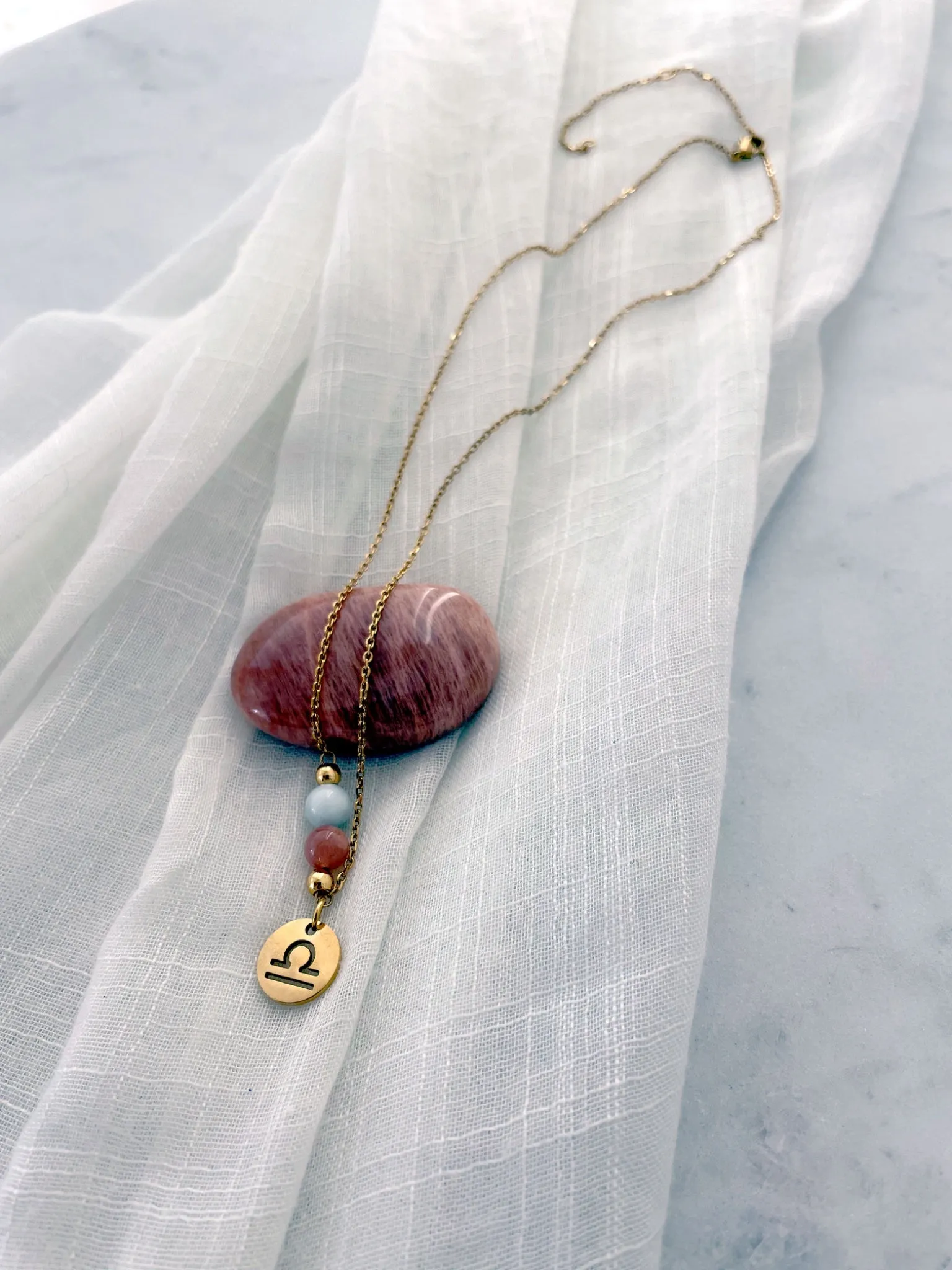 Zodiac Necklace Libra