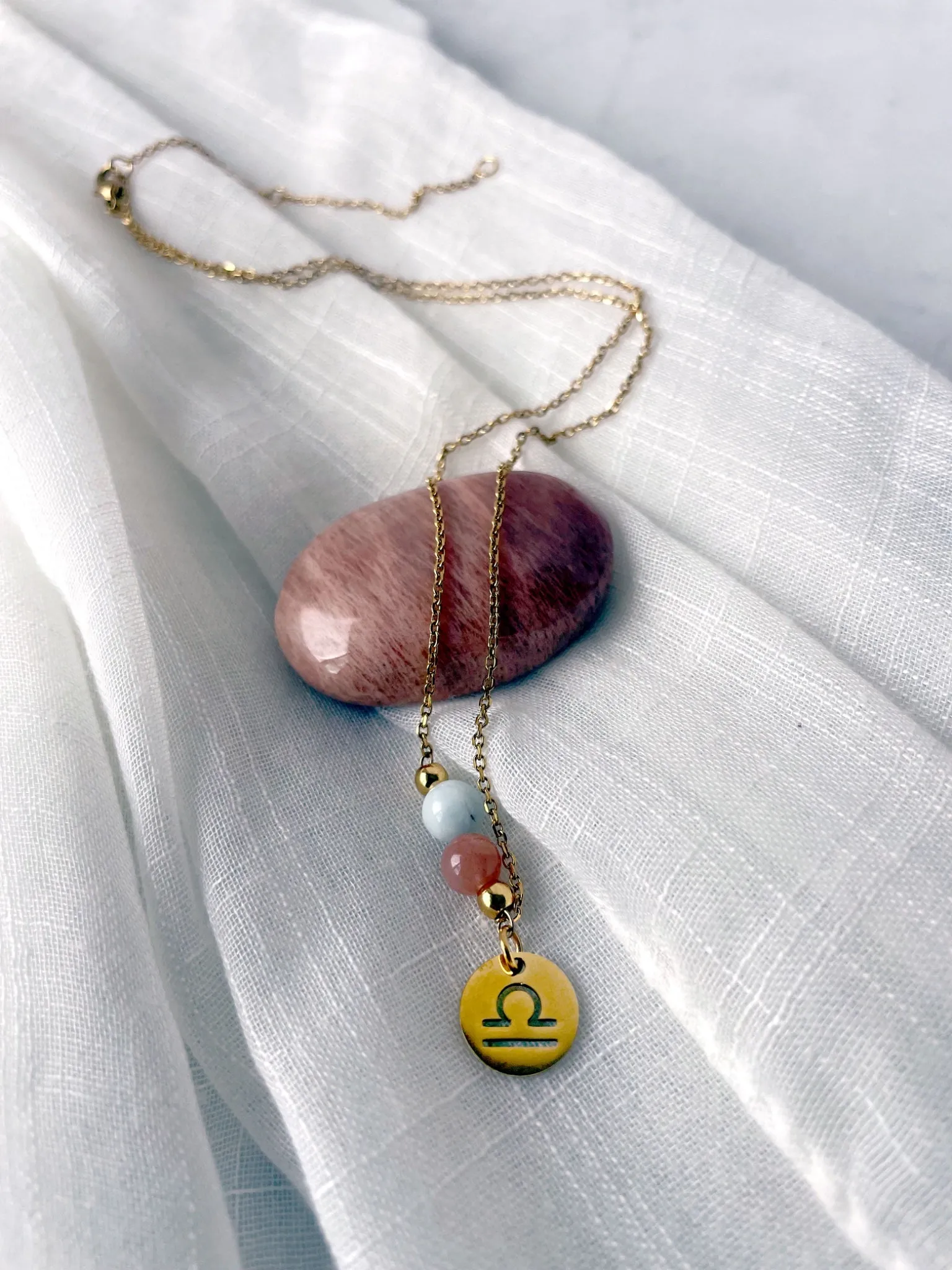 Zodiac Necklace Libra